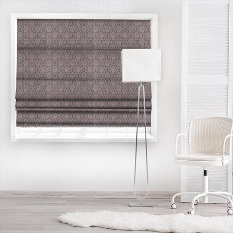 Crivelli Weave Rose Quartz Made To Measure Roman Blind