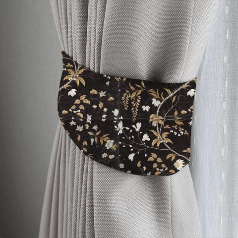 Chambalon Trail Antique Gold/Vine Black Tieback