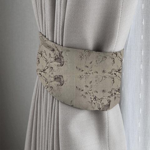 Darnley Toile Empire Grey Tieback