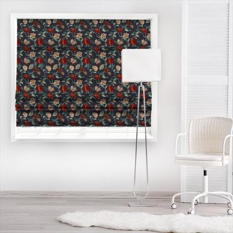 Anjolie De Novo Amber/Ink Made To Measure Roman Blind