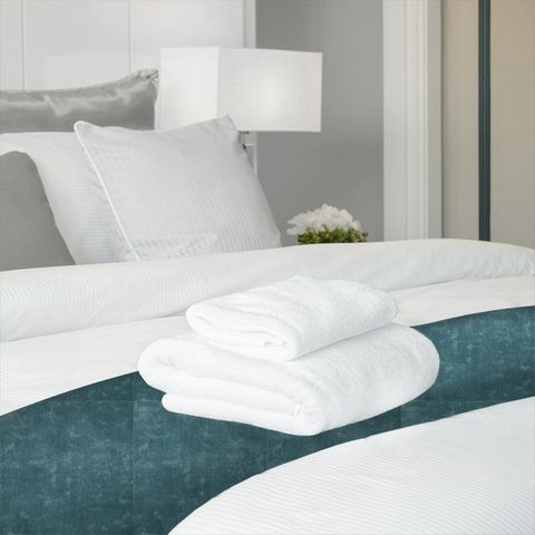 Curzon Aqua Zoffany Bed Runner