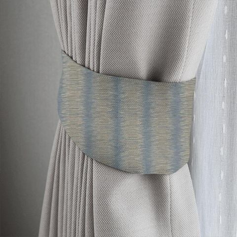 Chirala Soft Blue/Linen Tieback
