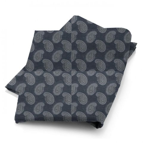 Orissa Velvet Blue Fabric