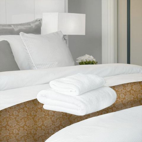 Spitalfields Silk Tigers Eye Bed Runner