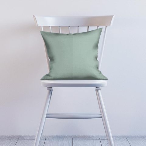 Zoffany Linens Huntsman Green Cushion