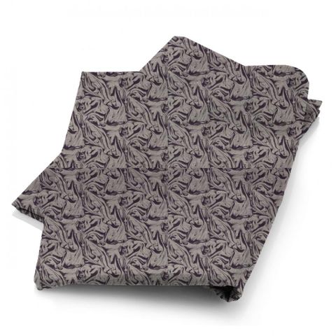 Rouche Logwood Grey Fabric