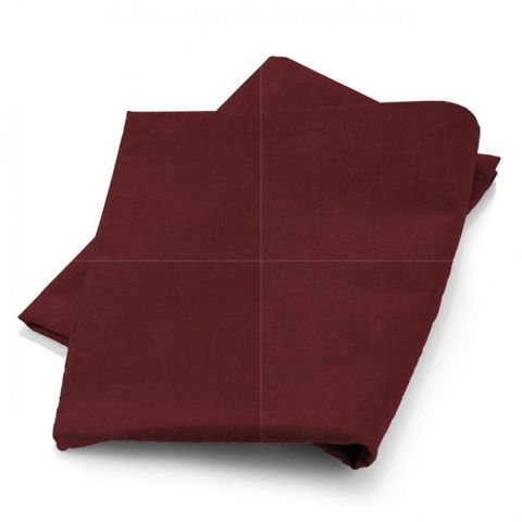 Zoffany Linens Shaker Red Fabric