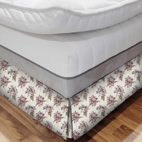 Evelyn Rose Quartz/Linen Bed Base Valance