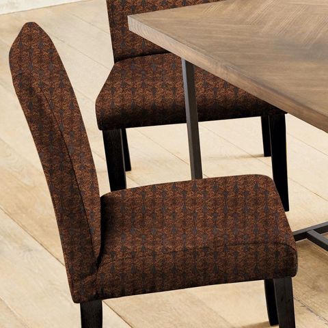 Tespi Fig/Copper Zoffany Seat Pad Cover
