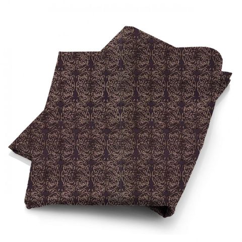 Tespi Charcoal/Blush Fabric