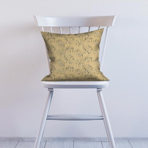 Edinbridge Papyrus/ Charcoal Cushion