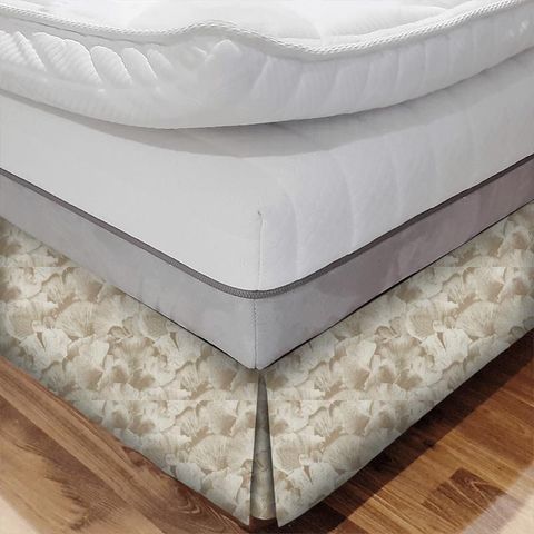 Wyndham White Opal Bed Base Valance