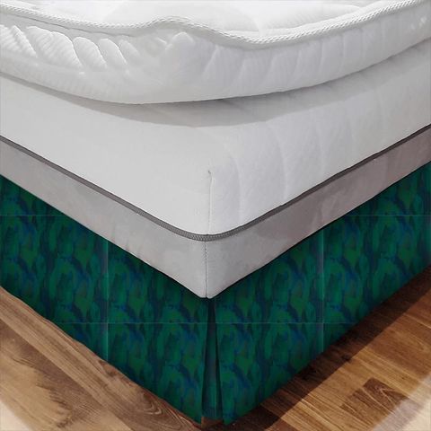 Hepworth Blue Malachite Bed Base Valance