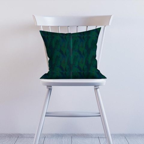 Hepworth Blue Malachite Cushion