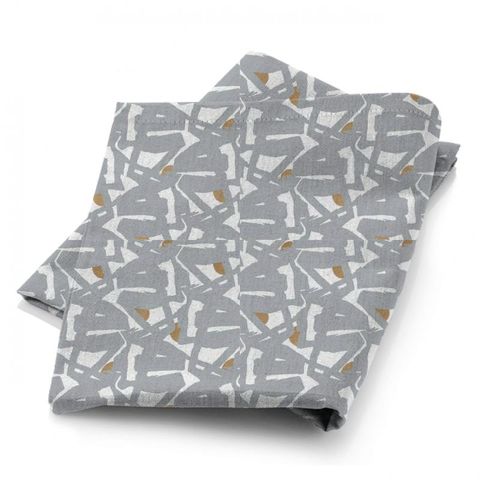 Rakugaki Quartz Grey Fabric