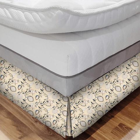 Pomegranate Tree Indienne Bed Base Valance