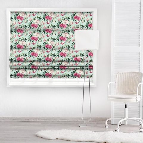 Phoebe Sky/Pink Made To Measure Roman Blind