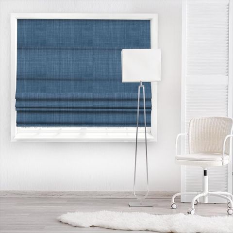 Dune Buxton Blue Made To Measure Roman Blind