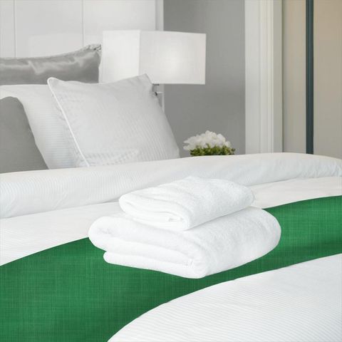 Dune Emerald Bed Runner