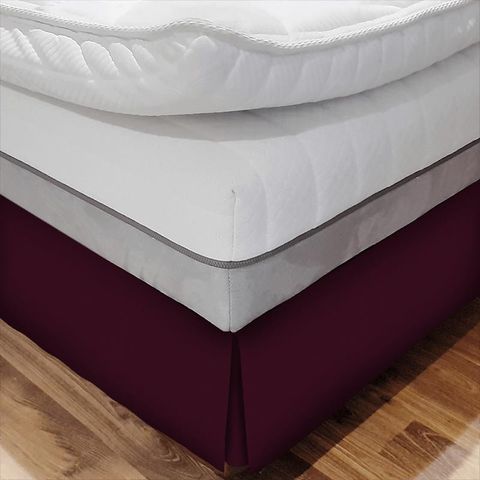 Forenza Radicchio Bed Base Valance