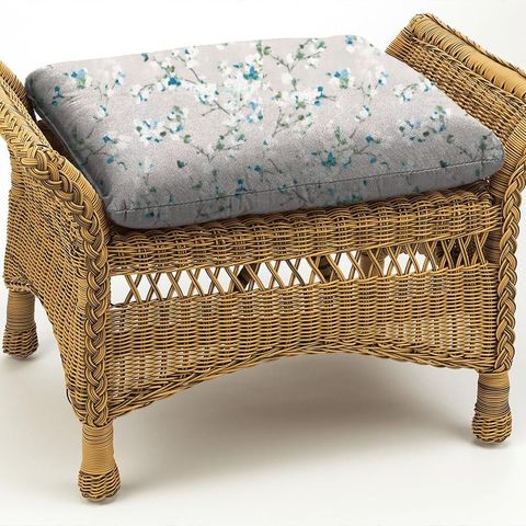 Floris Peacock Box Cushion