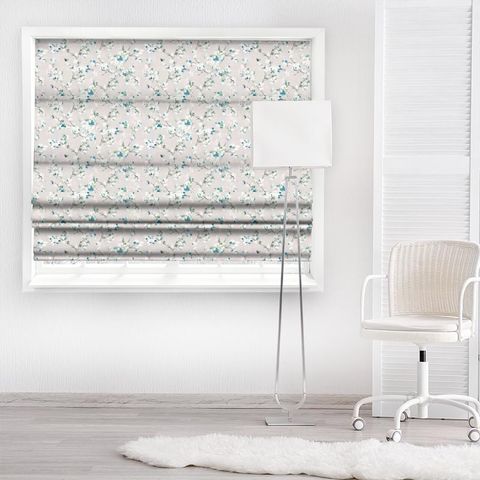 Floris Peacock Made To Measure Roman Blind