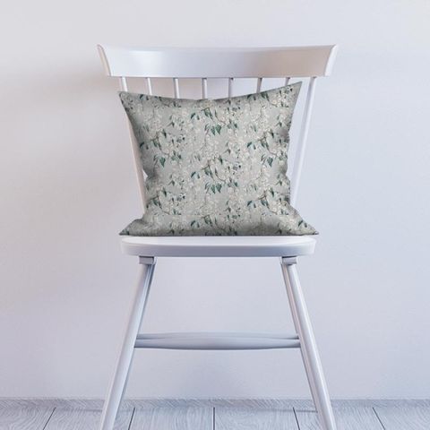 Wisteria Eucalyptus Cushion