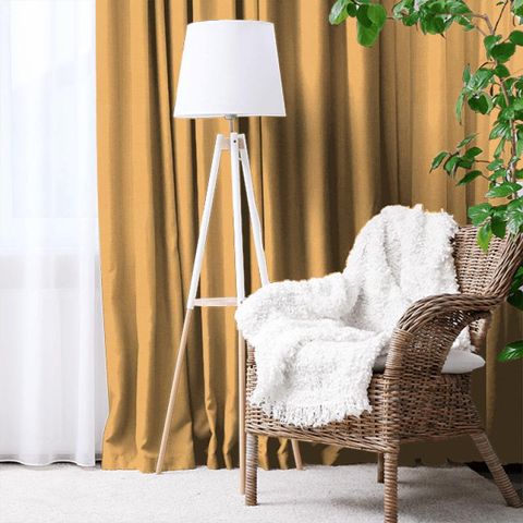 Linara Mustard Made To Measure Curtain