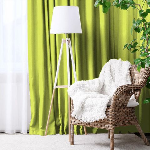 Linara Chartreuse Made To Measure Curtain