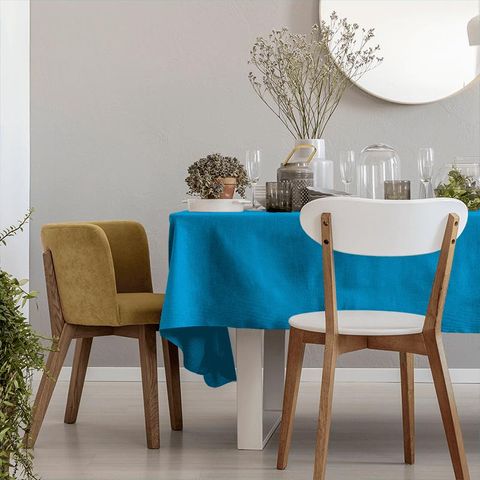 Linara Electric Blue Tablecloth