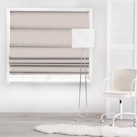 Linara Feather Grey Made To Measure Roman Blind