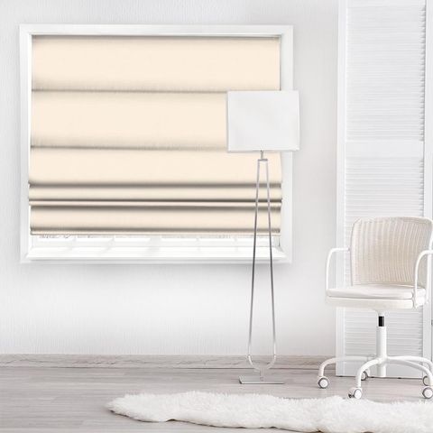 Linara Antique White Made To Measure Roman Blind