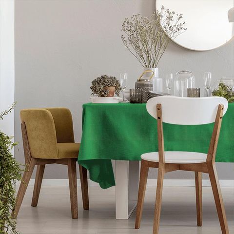 Linara Emerald Tablecloth