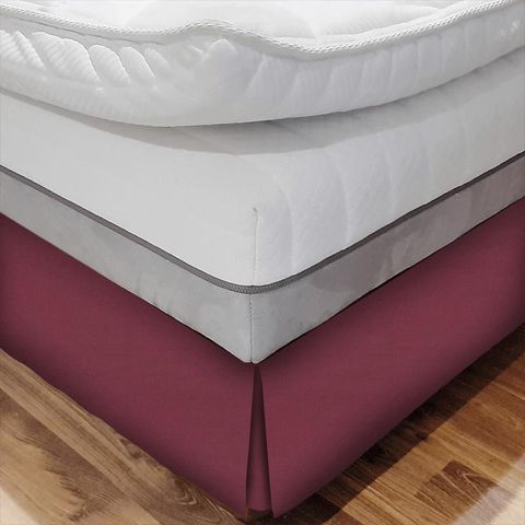 Linara Cyclamen Bed Base Valance