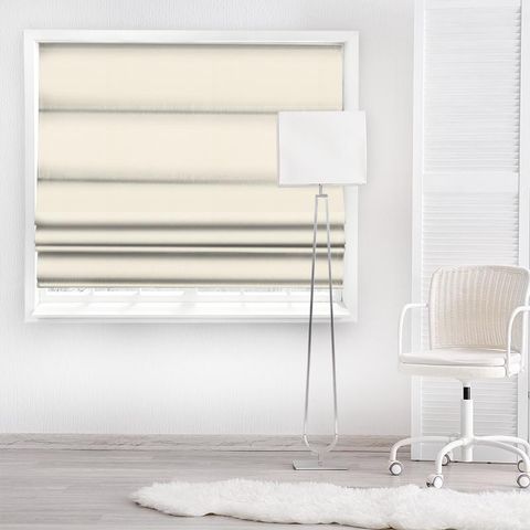 Linara Alabaster Made To Measure Roman Blind