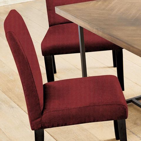 Kendal Lacquer Red Seat Pad Cover