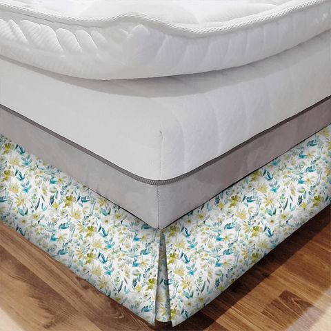 Otelie Kingfisher Bed Base Valance