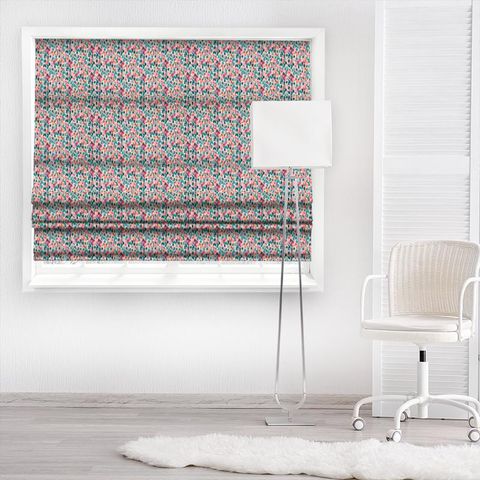 Orrin Pomegranate Made To Measure Roman Blind