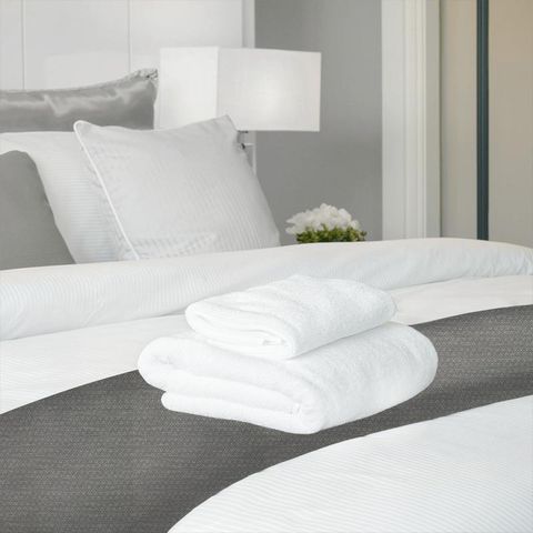 Aryn Gunmetal Bed Runner