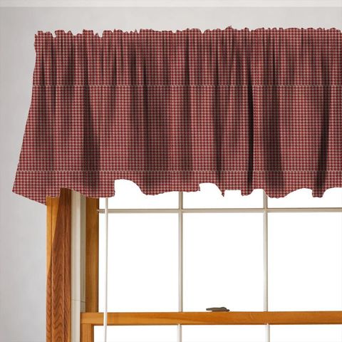 Tremont Lacquer Red Valance