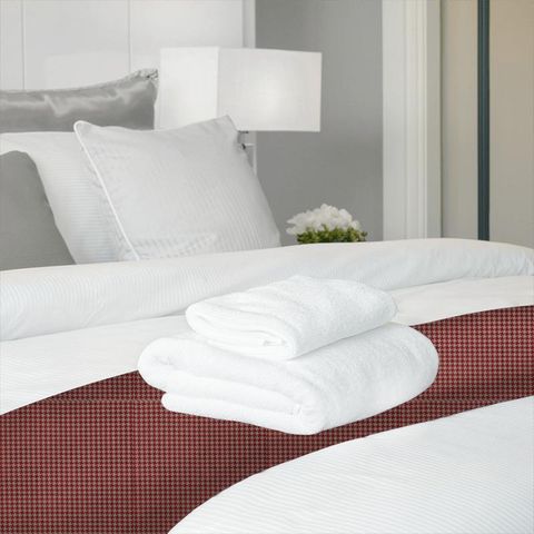 Tremont Lacquer Red Bed Runner