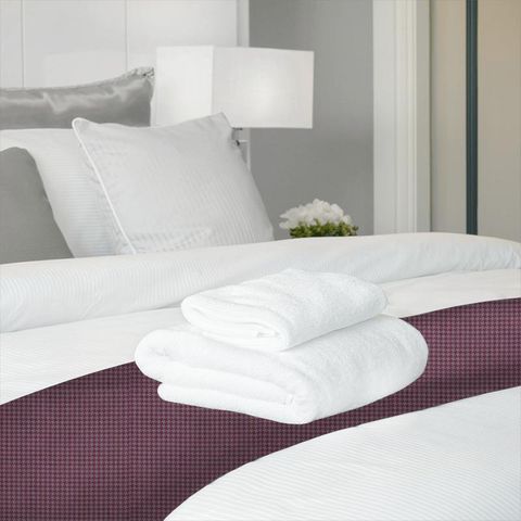 Tremont Boysenberry Bed Runner