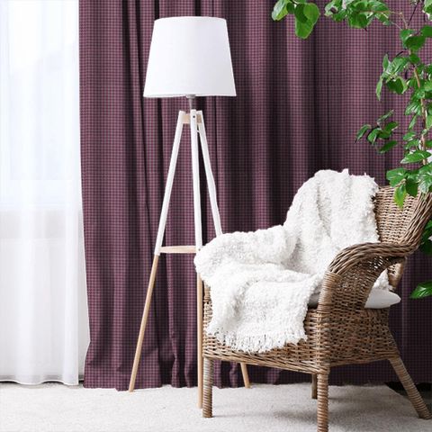 Tremont Boysenberry Made To Measure Curtain