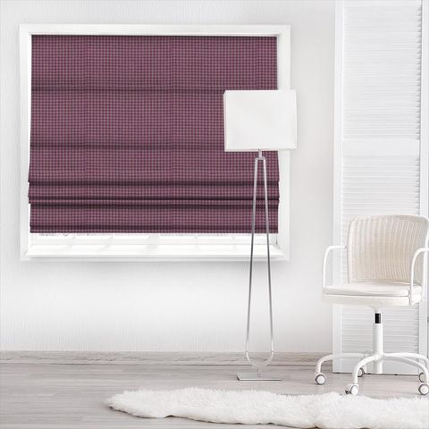 Tremont Boysenberry Made To Measure Roman Blind