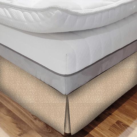 Riom Sable Bed Base Valance