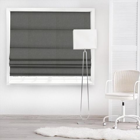 Lille Liquorice Made To Measure Roman Blind