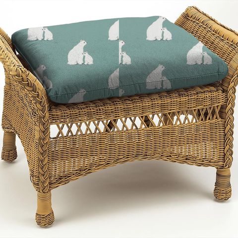 Bear Hug Blue Box Cushion