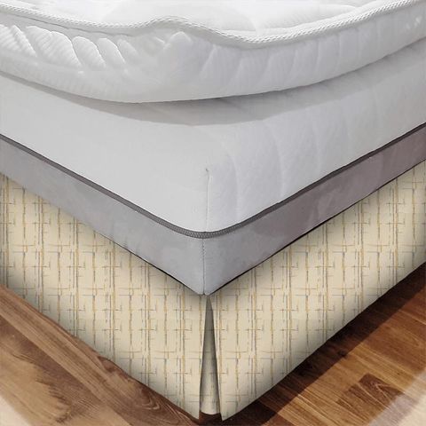 Acro Embroidery Husk Bed Base Valance