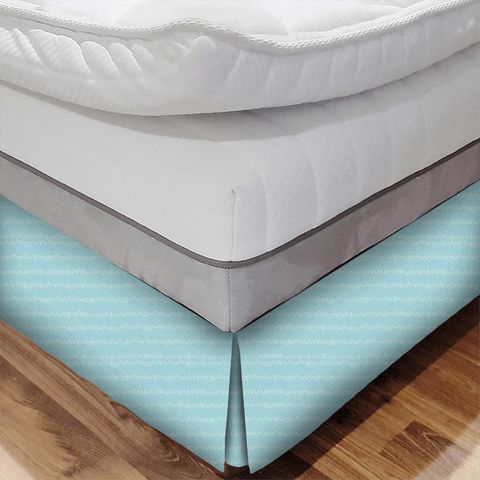 Wiggles Aqua Bed Base Valance