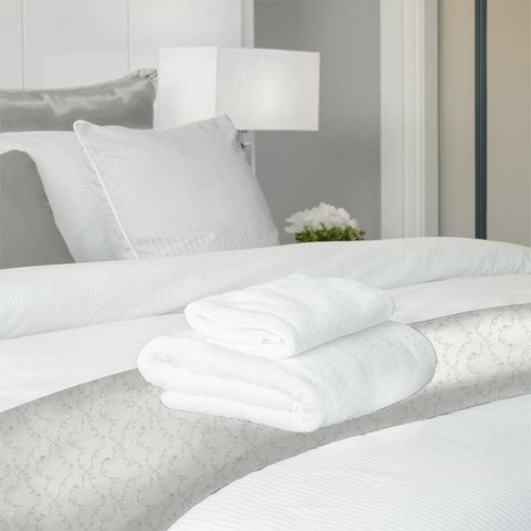 Flutter By Embroidery Bed Runner